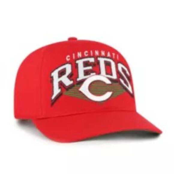 '47 Adult Cincinnati Reds Red Pomona Hitch Adjustable Hat One SIze Fits All New - Picture 3 of 4